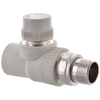 Кран термостатический K0-152-PRO/PPR/25x3/4"/прямой (KP0193)